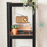 SONGMICS Schwerlastregal GLR037B01 schwarz 37,0 x 37,0 x 150,0 cm