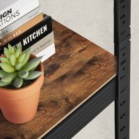 SONGMICS Schwerlastregal GLR037B01 schwarz 37,0 x 37,0 x 150,0 cm