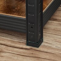 SONGMICS Schwerlastregal GLR037B01 schwarz 37,0 x 37,0 x 150,0 cm