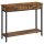 VASAGLE Konsolentisch rechteckig Spanplatte braun 100,0 x 30,0 x 80,0 cm, 1 St.