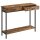 VASAGLE Konsolentisch rechteckig Spanplatte braun 100,0 x 30,0 x 80,0 cm, 1 St.