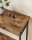 VASAGLE Konsolentisch rechteckig Spanplatte braun 100,0 x 30,0 x 80,0 cm, 1 St.