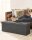 SONGMICS Sitztruhe LSF077G04V1 dunkelgrau Stoff 110,0 cm