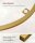 VASAGLE Eckregal gold 28,0 x 28,0 x 158,0 cm, 1 St.