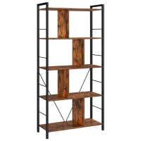 VASAGLE Bücherregal braun, schwarz 74,0 x 30,0 x...