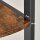 VASAGLE Eckregal braun, schwarz 30,0 x 30,0 x 150,0 cm, 1 St.