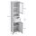 VASAGLE Badschrank weiß 40,0 x 30,0 x 165,0 cm
