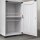 VASAGLE Badschrank weiß 40,0 x 30,0 x 165,0 cm