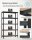 SONGMICS Schwerlastregal GLR060B01 schwarz 120,0 x 60,0 x 200,0 cm