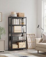 SONGMICS Schwerlastregal GLR040B11 schwarz, braun 90,0 x...