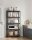 SONGMICS Schwerlastregal GLR040B11 schwarz, braun 90,0 x 40,0 x 180,0 cm