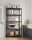 SONGMICS Schwerlastregal GLR050B11 schwarz, braun 100,0 x 50,0 x 200,0 cm