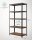 SONGMICS Schwerlastregal GLR050B11 schwarz, braun 100,0 x 50,0 x 200,0 cm