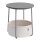 VASAGLE Beistelltisch rund Spanplatte grau 45,0 x 45,0 x 50,0 cm, 1 St.