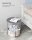 VASAGLE Beistelltisch rund Spanplatte grau 45,0 x 45,0 x 50,0 cm, 1 St.