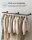 SONGMICS Wandgarderobe schwarz Metall 170,0 x 7,0 cm, 1 St.