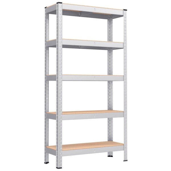 SONGMICS Schwerlastregal GLR030E01 silber 75,0 x 30,0 x 150,0 cm