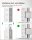 SONGMICS Schwerlastregal GLR030E01 silber 75,0 x 30,0 x 150,0 cm