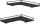 VASAGLE Wandregale-Set schwarz 29,0 / 40,0 x 14,0 x 4,0 cm, 1 Set