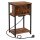 VASAGLE Beistelltisch rechteckig Spanplatte braun 34,0 x 30,0 x 58,0 cm, 1 St.