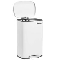SONGMICS Mülleimer 50,0 l weiß, 1 St.