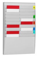 PAPERFLOW Sortiertafel grau DIN A4 20 Fächern 54,4 x...