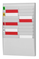 PAPERFLOW Sortiertafel grau DIN A4 20 Fächern 54,4 x...