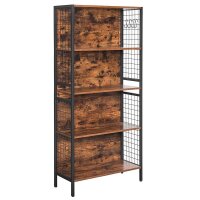 VASAGLE Bücherregal braun, schwarz 74,0 x 30,0 x...