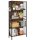 VASAGLE Bücherregal braun, schwarz 74,0 x 30,0 x 155,0 cm, 1 St.