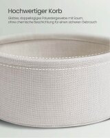 VASAGLE Beistelltisch rund Spanplatte grün 45,0 x 45,0 x 50,0 cm, 1 St.