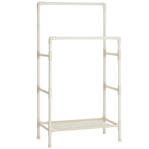 SONGMICS Kleiderständer RDR01WT weiß Metall 83,0 x 157,0 cm, 1 St.