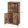 VASAGLE Regalschrank, LSC66BX braun 60,0 x 35,0 x 124,5 cm, 1 St.