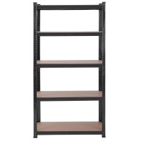 SONGMICS Schwerlastregal GLR040B01 schwarz 90,0 x 40,0 x 180,0 cm