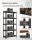 SONGMICS Schwerlastregal GLR030B01 schwarz 75,0 x 30,0 x 150,0 cm