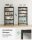 SONGMICS Schwerlastregal GLR030B01 schwarz 75,0 x 30,0 x 150,0 cm