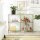 VASAGLE Konsolentisch rechteckig Glas gold 100,0 x 30,0 x 73,0 cm, 1 St.