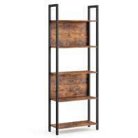 VASAGLE Bücherregal braun, schwarz 62,0 x 24,0 x...