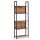 VASAGLE Bücherregal braun, schwarz 62,0 x 24,0 x 165,0 cm, 1 St.