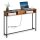 VASAGLE Konsolentisch rechteckig Spanplatte braun 120,0 x 25,0 x 81,0 cm, 1 St.