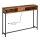 VASAGLE Konsolentisch rechteckig Spanplatte braun 120,0 x 25,0 x 81,0 cm, 1 St.