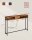VASAGLE Konsolentisch rechteckig Spanplatte braun 120,0 x 25,0 x 81,0 cm, 1 St.