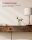 VASAGLE Konsolentisch rechteckig Spanplatte braun 120,0 x 25,0 x 81,0 cm, 1 St.