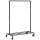 SONGMICS Rollgarderobe schwarz Metall 100,0 x 163,0 cm, 1 St.