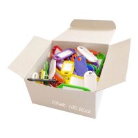 WEDO Schlüsselanhänger farbsortiert, 100 St.