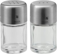 WMF Salz- und Pfefferstreuer Bel Gusto transparent/silber...