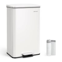 SONGMICS Mülleimer 40,0 l weiß, 1 St.