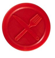 WOLF & APPENZELLER Wertchips Essen rot, 100 St.