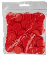 WOLF & APPENZELLER Wertchips Essen rot, 100 St.