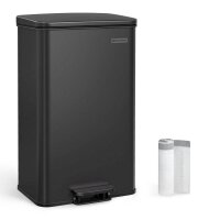 SONGMICS Mülleimer 40,0 l schwarz, 1 St.