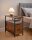 VASAGLE Beistelltisch rechteckig Spanplatte braun 35,0 x 60,0 x 61,0 cm, 1 St.